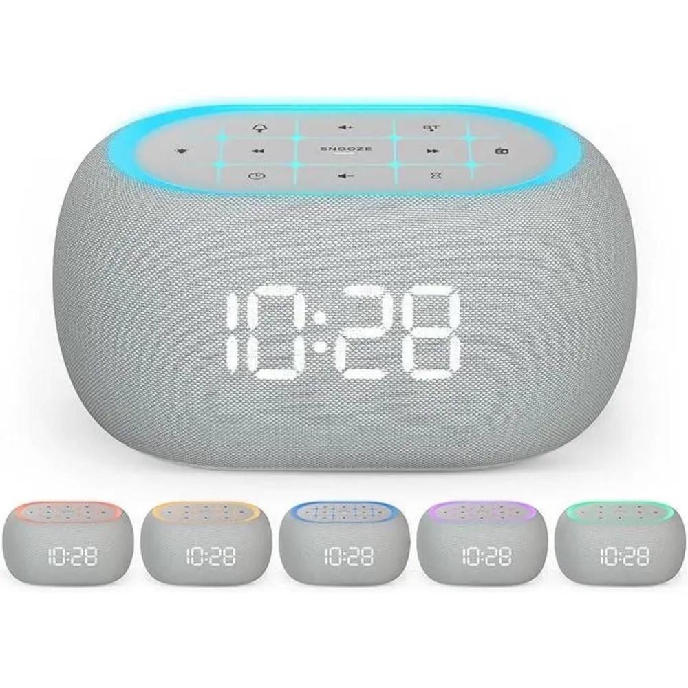 Будильник РадиоANJANK AC209F с FM-радио цифровым дисплеем и двойным питанием - фото 2