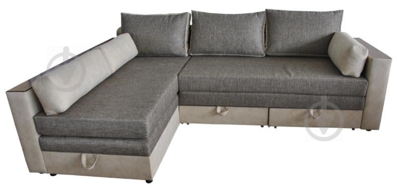 Угловой диван Ribeka Лорд В+ Светло-серый (05H06)