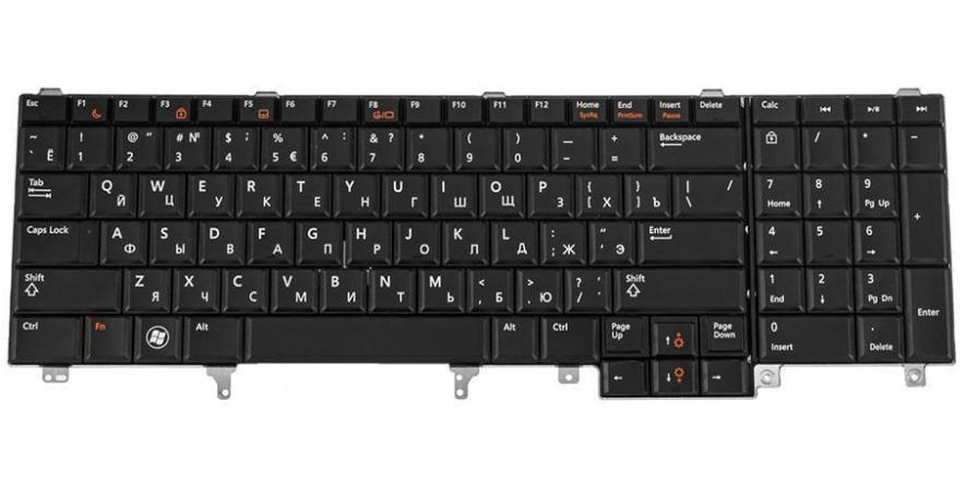 Клавиатура для ноутбука Dell Latitude E6520 (180818)