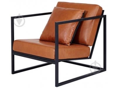 Мягкое кресло на металлическом каркасе JecksonLoft Сонет 040