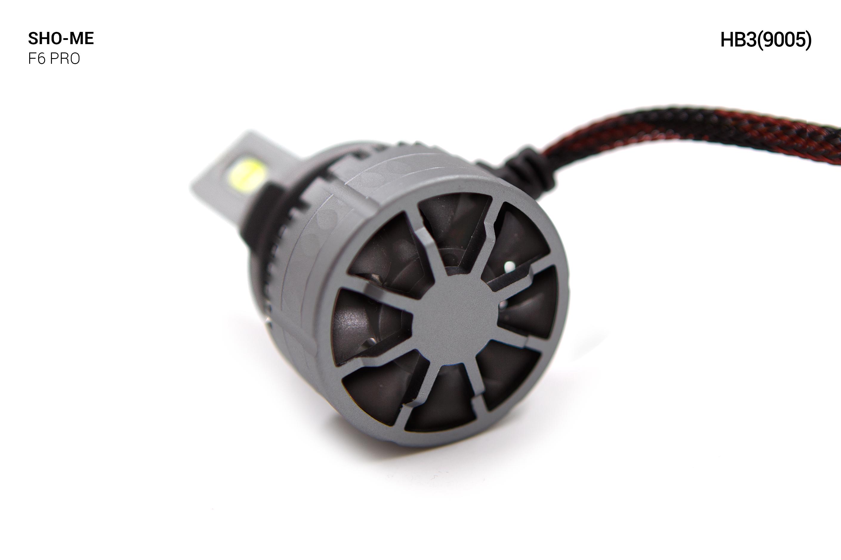 Автолампи Sho-Me F6-Pro 9005 LED 35W 2 шт. - фото 2 Автолампи Sho-Me F6-Pro 9005 LED 35W 2 шт. - фото 2