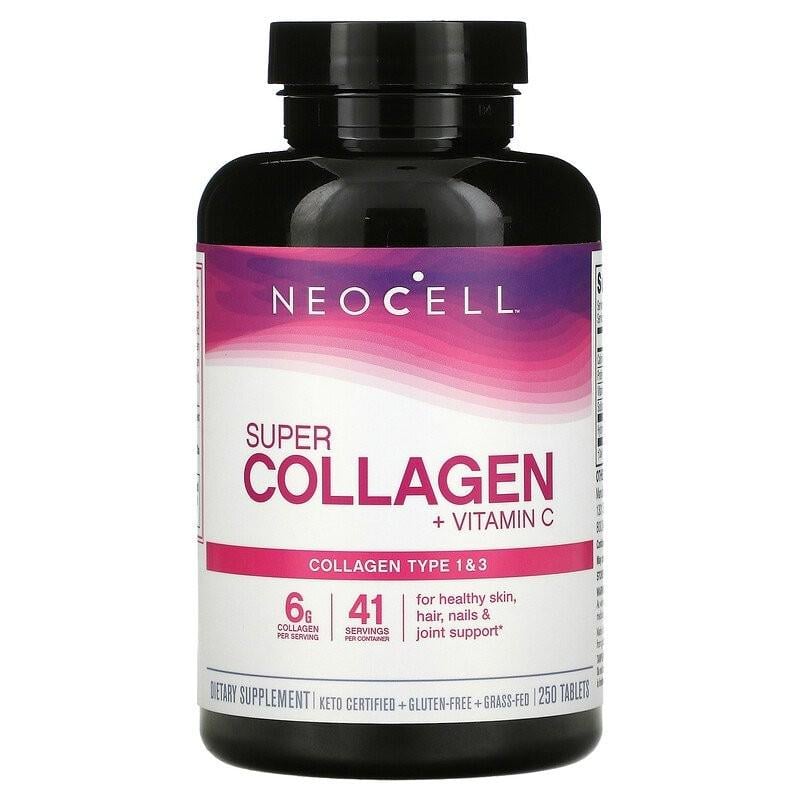 Колаген Neocell Super Collagen+C Type 1 & 3 6000 мг 250 таблеток