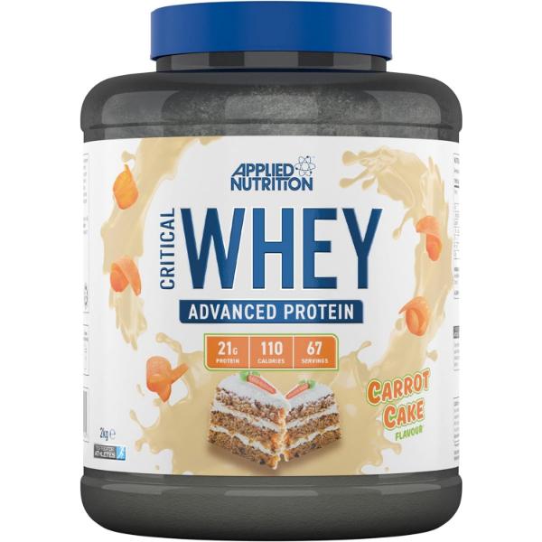 Протеин Applied Nutrition Critical Whey Carrot Cake 2000 г 67 порций (000021796)