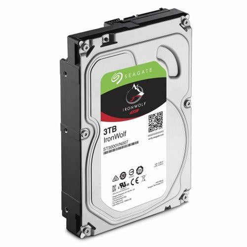 Жесткий диск Seagate IronWolf SATA3 64 MB 5900 rpm 3,5" 3 TB (ST3000VN007) - фото 1