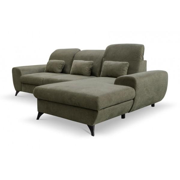 Диван угловой Perfect Home Аlta из натурального дерева/ДСП/ткани Loft 10 Оливковый (49579) - фото 4 Диван угловой Perfect Home Аlta из натурального дерева/ДСП/ткани Loft 10 Оливковый (49579) - фото 4