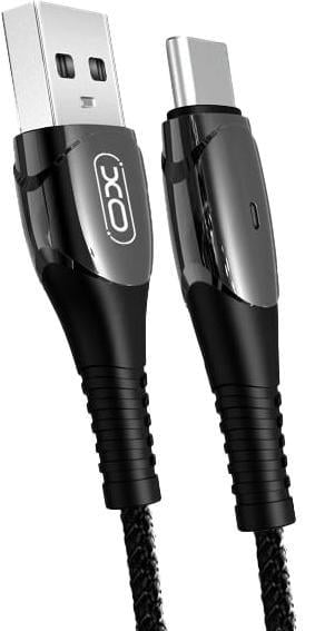 Кабель интерфейсный Xo NB145 USB-Type-C 1 м Black (27510)