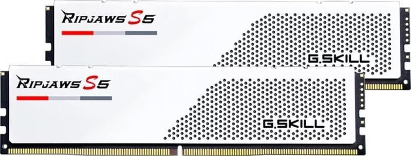 Оперативная память G.Skill Ripjaws S5 DDR5 2x16GB/5200 White (F5-5200J4040A16GX2-RS5W)