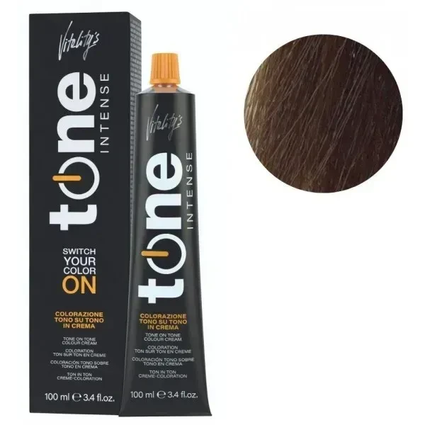 Крем краска для волос Tone Intense Vitality's 7/0 тонирующая безамиачная Блондин 100 мл Крем краска для волос Tone Intense Vitality's 7/0 тонирующая безамиачная Блондин 100 мл