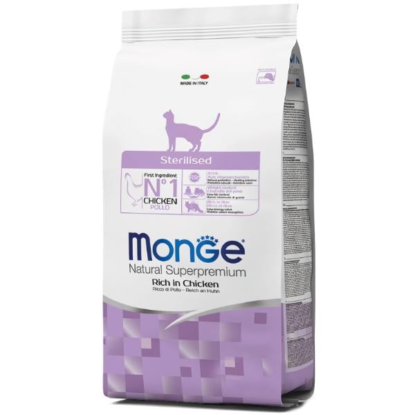 Корм для кошек Monge Cat Sterilised 0,4 кг (27260377)