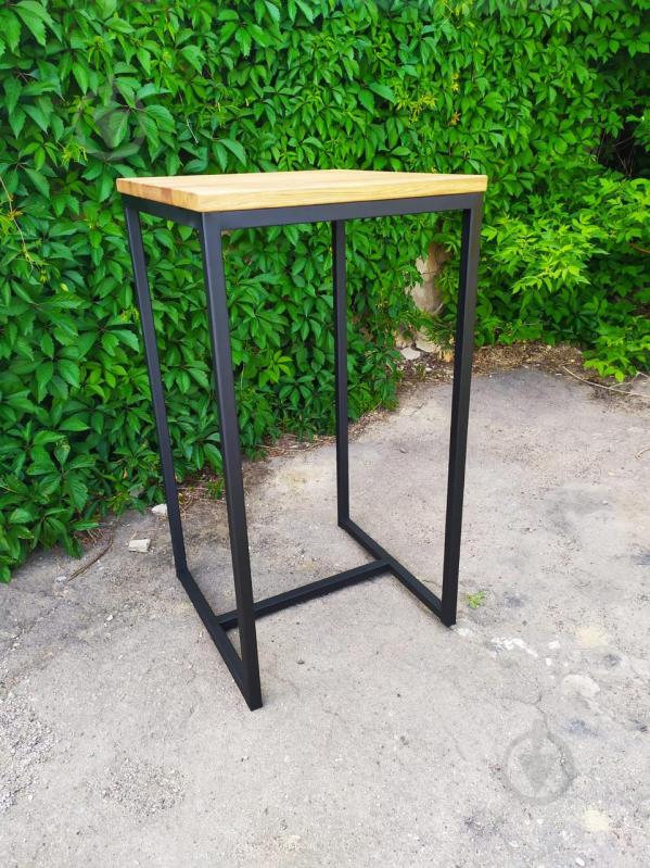 Стіл барний GoodsMetall у стилі Лофт 1100х600х600 БСТ101