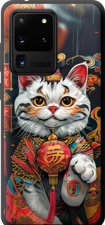 Чехол на Samsung Galaxy S20 Ultra China Cat v2 (6135b-1831-42517)