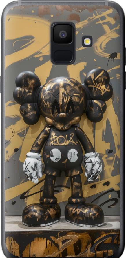 Чехол на Samsung Galaxy A6 2018 Bronze kaws (6097u-1480-42517)