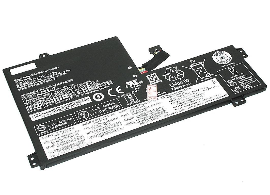 Аккумулятор для ноутбука Lenovo L17C3PG0 Chromebook 100e 11,4 V 3690 mAh (075271)