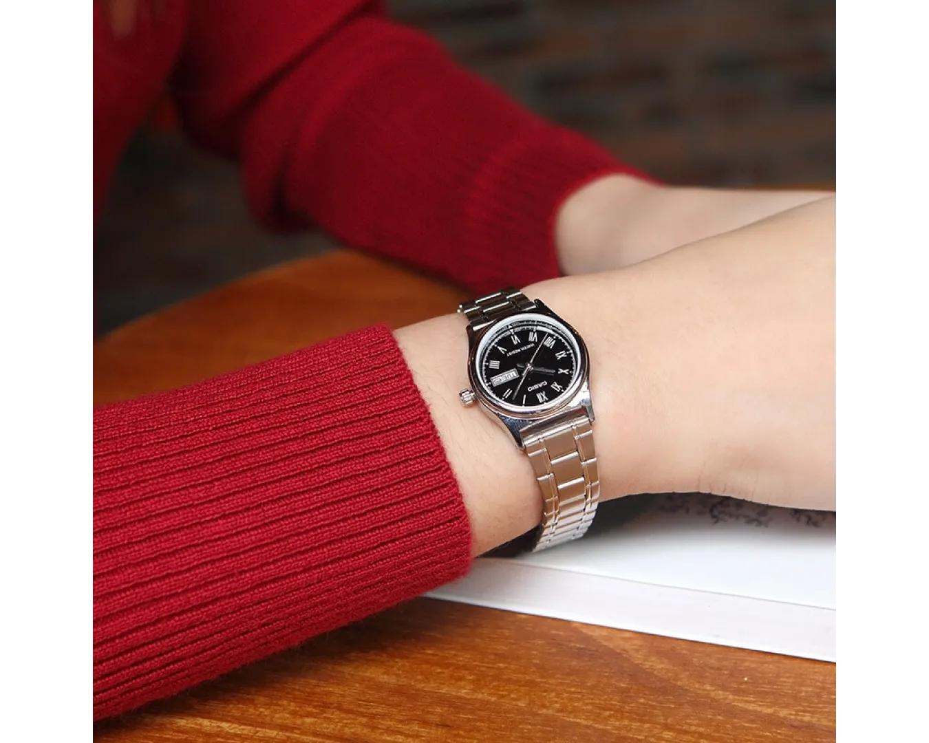 Наручний годинник жіночий Casio LTP-V006D-1BUDF - фото 3 Наручний годинник жіночий Casio LTP-V006D-1BUDF - фото 3