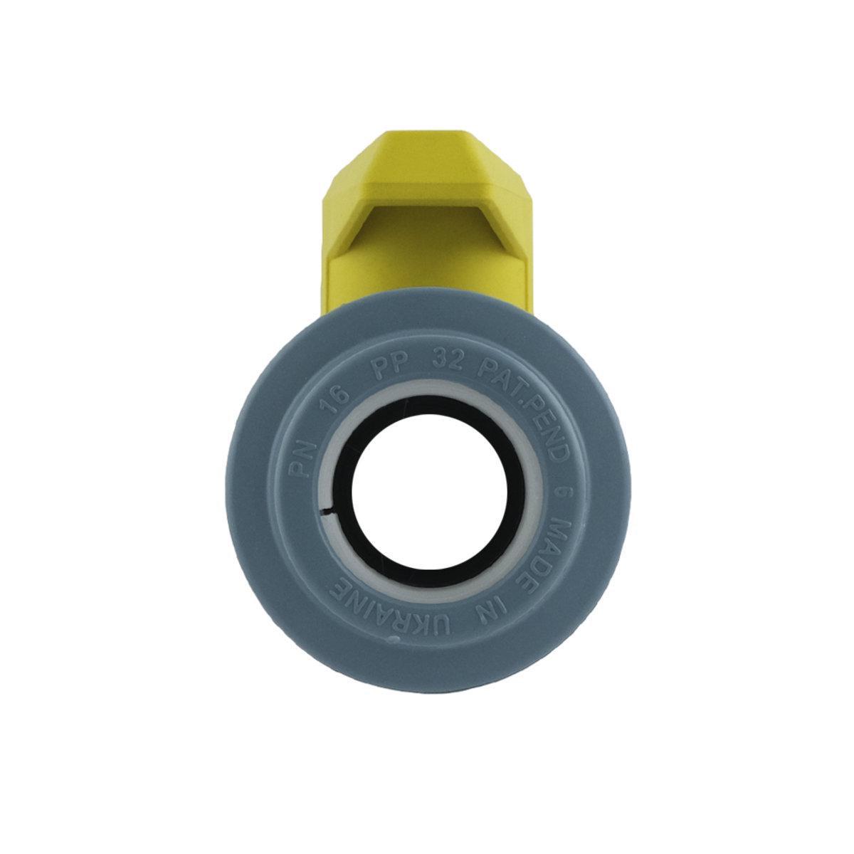 Кран кульовий ПНД SantehPlast 32x32 мм (SW-83937) - фото 2 Кран кульовий ПНД SantehPlast 32x32 мм (SW-83937) - фото 2