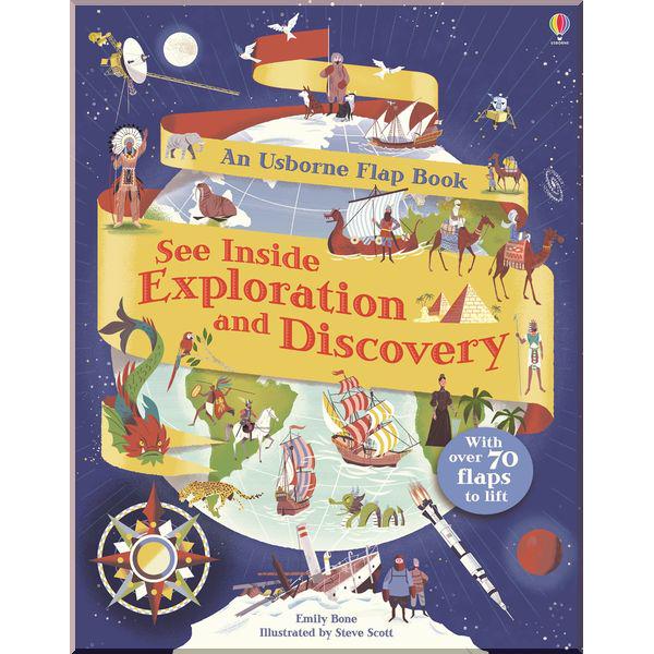 Книга Usborne "See Inside Exploration and Discovery" Emily Bone (ISBN:9781409563976)