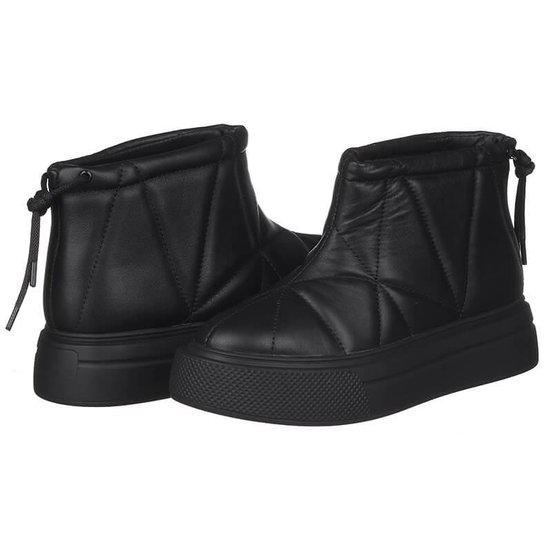 Угги женские Best Vak 10839.1-01 кожаные р. 41 Черный (80001)