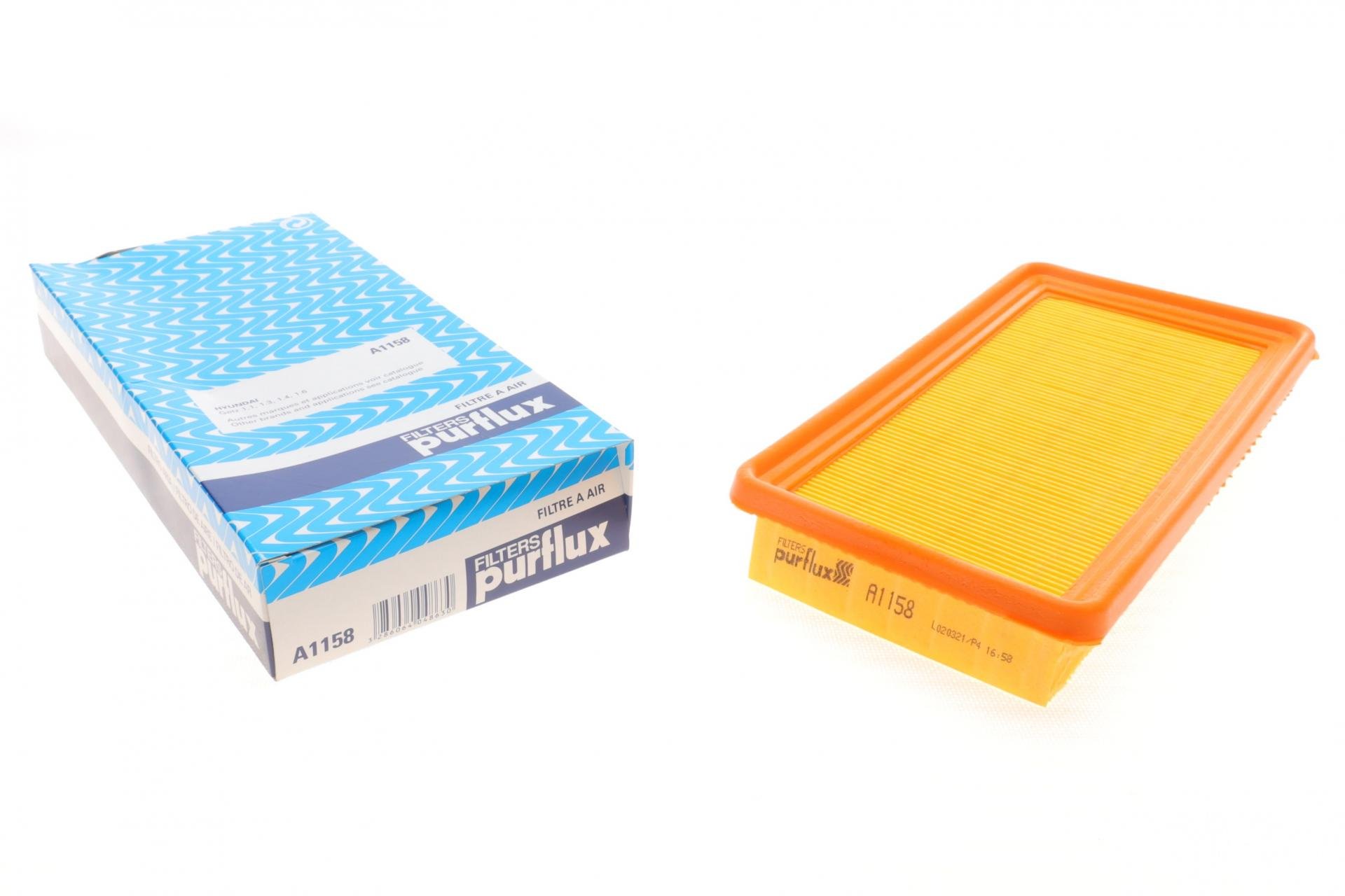 Фильтр воздушный PURFLUX для Hyundai Getz 1,1i-1,6i 02-10- (A1158)