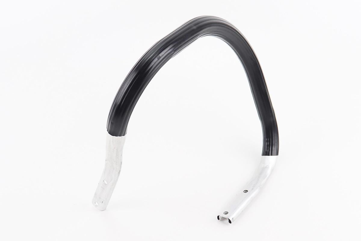 Ручка-держатель прорезиненная дуга к бензопилам китайским 4500/5200 правое крепление к баку изогнутое внутрь (28855939)