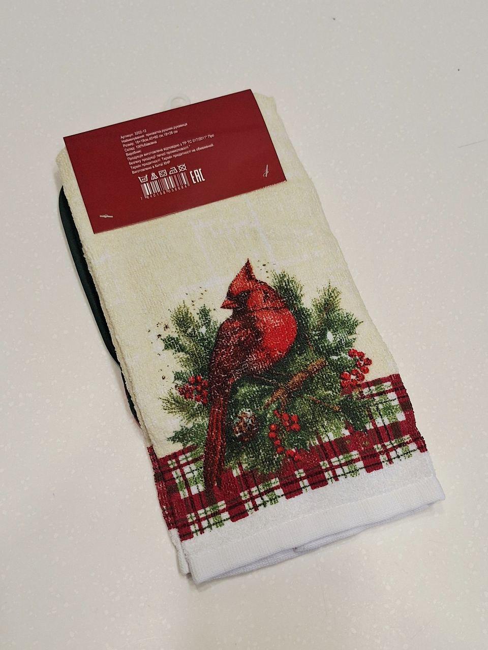 Набор кухонный подарочный Malloory Home прихватка/полотенце/перчатка 3 пр. (30453161) - фото 2