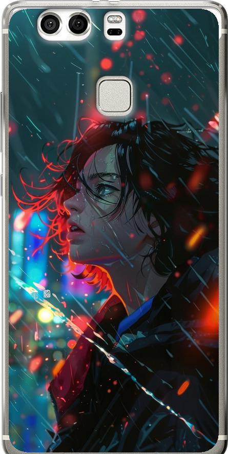 Чехол на Huawei P9 Plus Ночные огни (6096u-300-42517)
