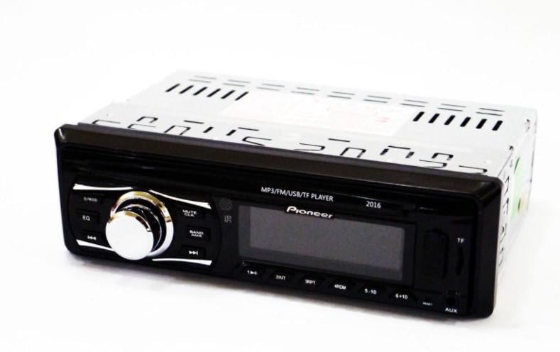 Автомагнитола Pioneer 2016 ISO USB/SD/FM/AUX с пультом ДУ 4x50 Вт Красная подсветка