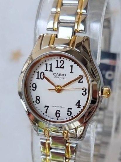 Наручные часы женские Casio LTP-1275SG-7B Timeless Collection Lady Timeless Collection Белый (2915774713)