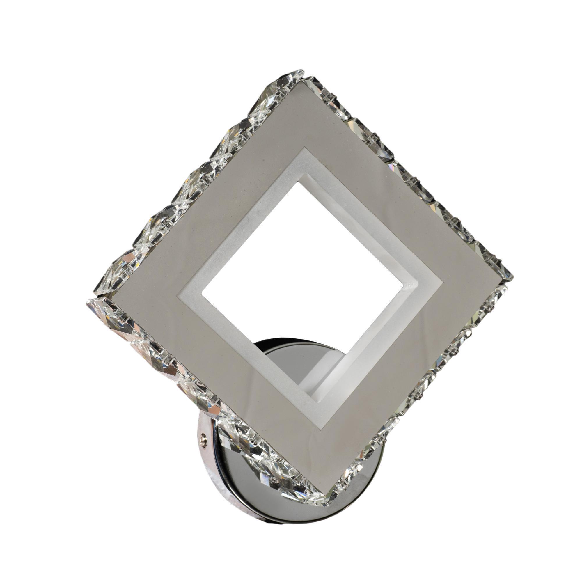 Бра светодиодное Svet 32W в форме квадрата Хром (SY-16011/1W CR) Бра светодиодное Svet 32W в форме квадрата Хром (SY-16011/1W CR)