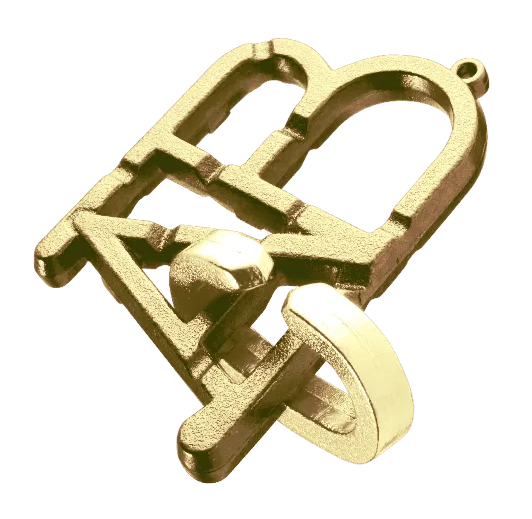 Головоломка металева Cast ABC 1 рівень (515171) - фото 3 Головоломка металева Cast ABC 1 рівень (515171) - фото 3