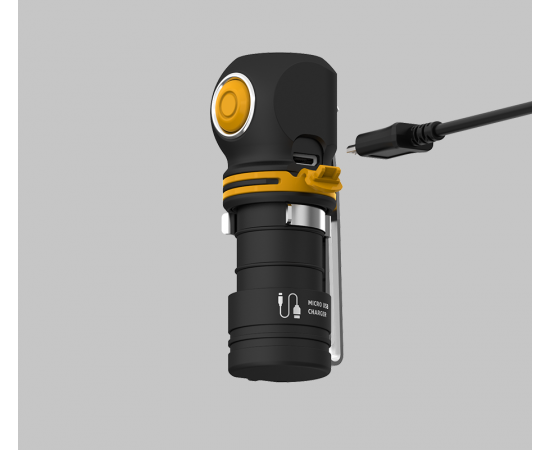 Ліхтар Armytek Elf C1 Micro USB+18350 LH351D (холодне світло) - фото 3