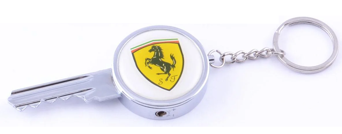 Зажигалка-брелок карманная Ключ от Ferrari (32161837)