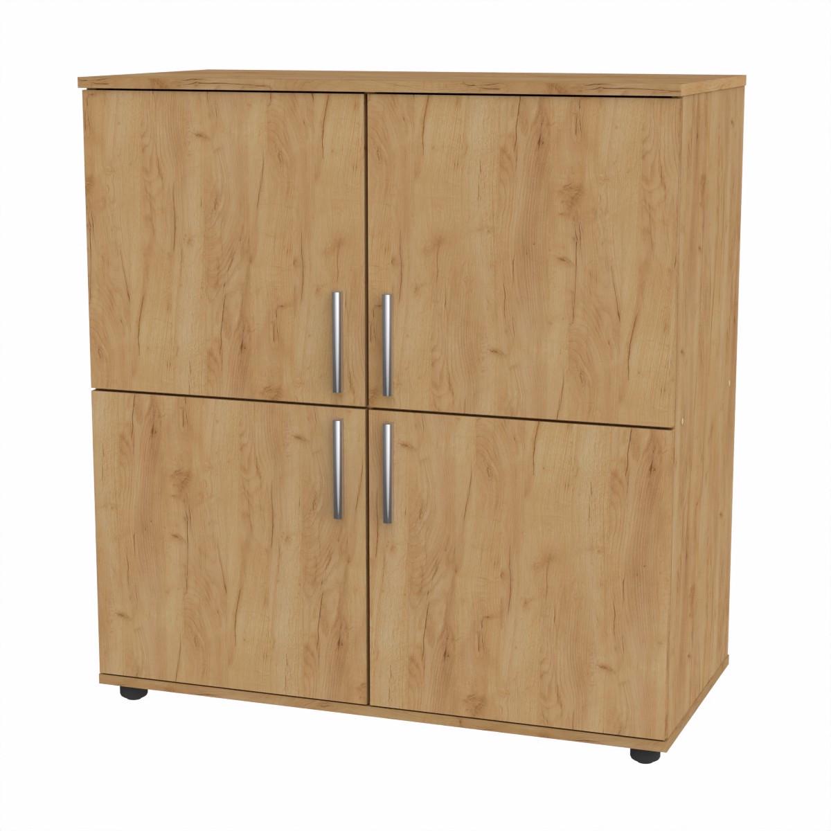 Комод Компаніт з 4 дверцятами Дуб крафт золотий (26966239) - фото 1