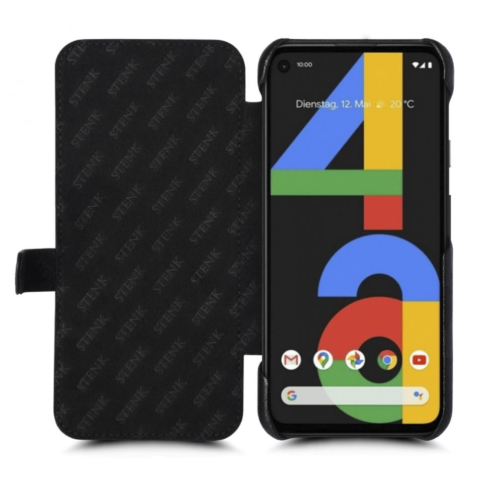 Чехол книжка Stenk Premium для Google Pixel 4a Черный (68472)