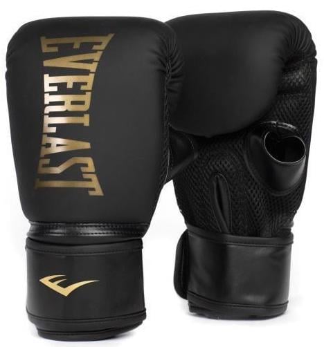 Боксерские перчатки Everlast CARDIO ELITE BAG GLOVES Уни L/XL Черный/Золотой
