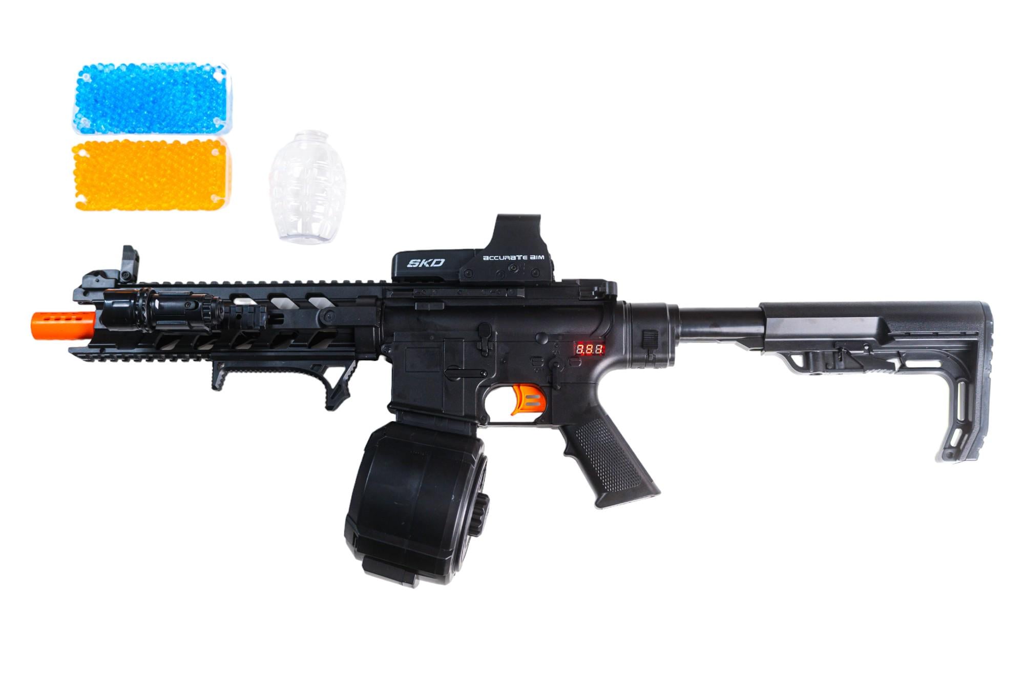 Детское оружие автомат-бластер SKD на орбизах (CS-0977)