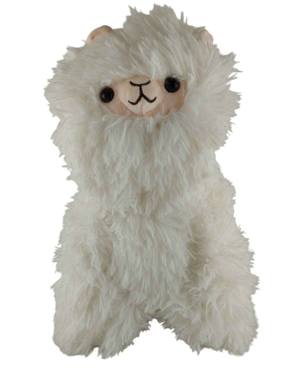 Плюшевая игрушка Пушистая Лама 36 см Белый (000096) Плюшевая игрушка Пушистая Лама 36 см Белый (000096)