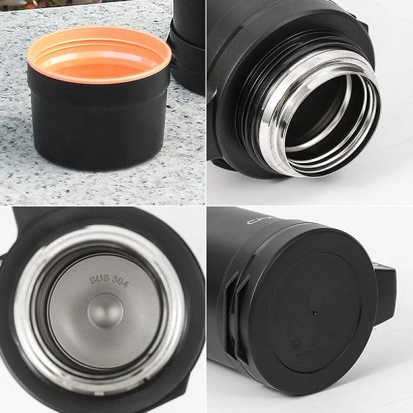 Термос вакуумный SSB-A250 с ручкой нержавеющая сталь 2,5 л (16499) - фото 3 Термос вакуумный SSB-A250 с ручкой нержавеющая сталь 2,5 л (16499) - фото 3