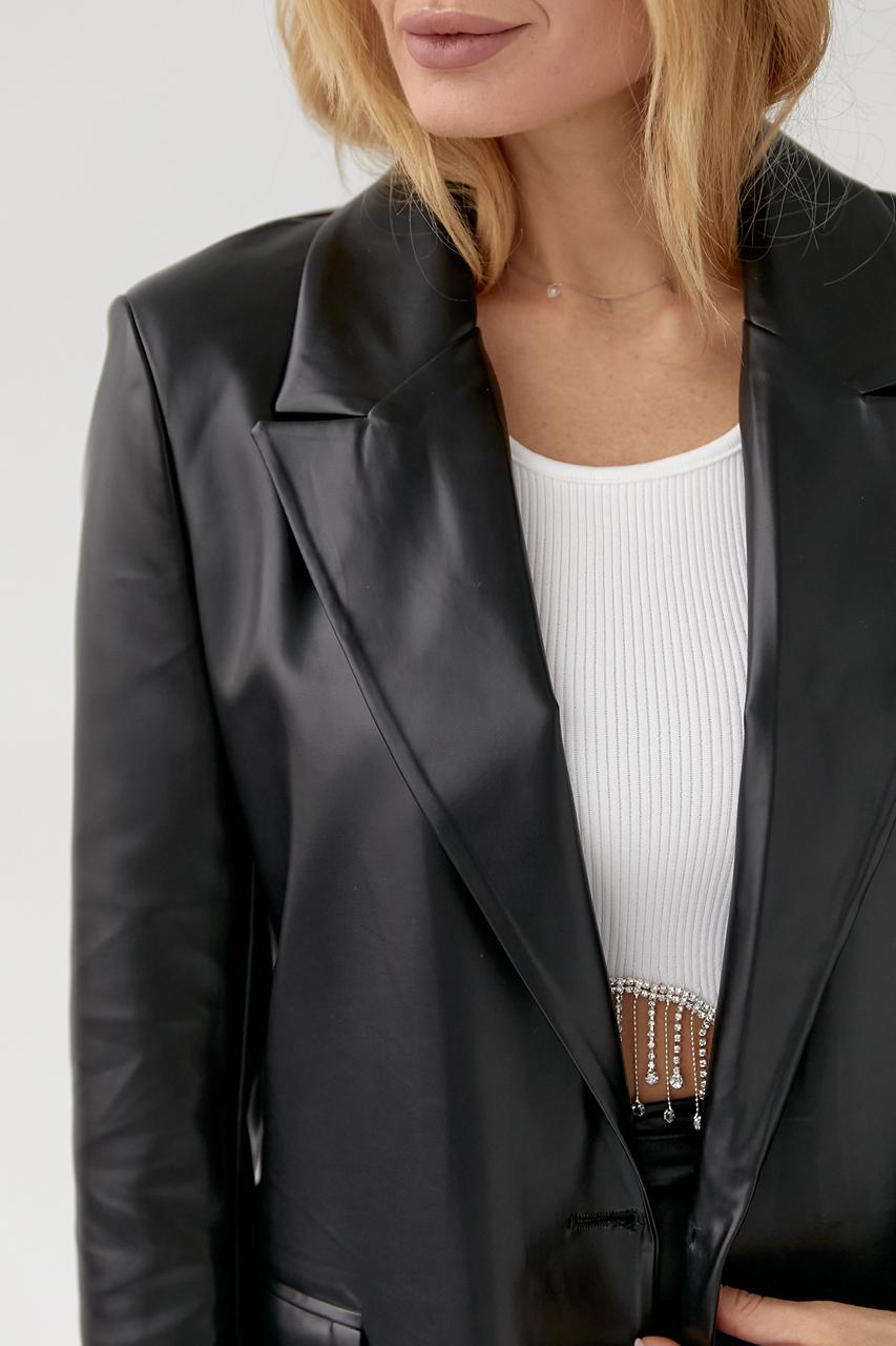 Піджак жіночий р. 40 Чорний (1945) - фото 4