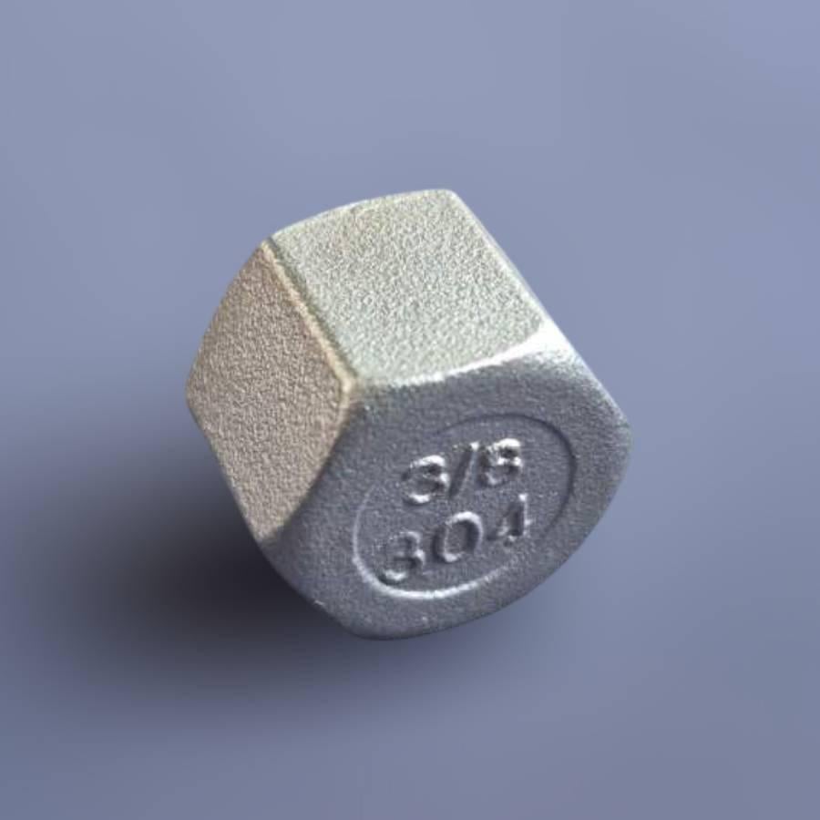 Заглушка муфтова шестигранна DN10 BSPP н/ж сталь AISI304 Class-150 внутрішня різьба 3/8" (29203158) - фото 2 Заглушка муфтова шестигранна DN10 BSPP н/ж сталь AISI304 Class-150 внутрішня різьба 3/8" (29203158) - фото 2