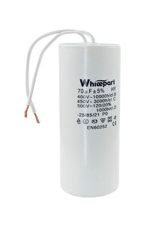 Конденсатор пуско-рабочий JYUL CBB-60 гибкие выводы 70 mkf 450VAC (29176757)