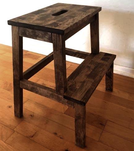 Скамейка-ступенька из дерева Криндар Капучино (ССТ-008409)