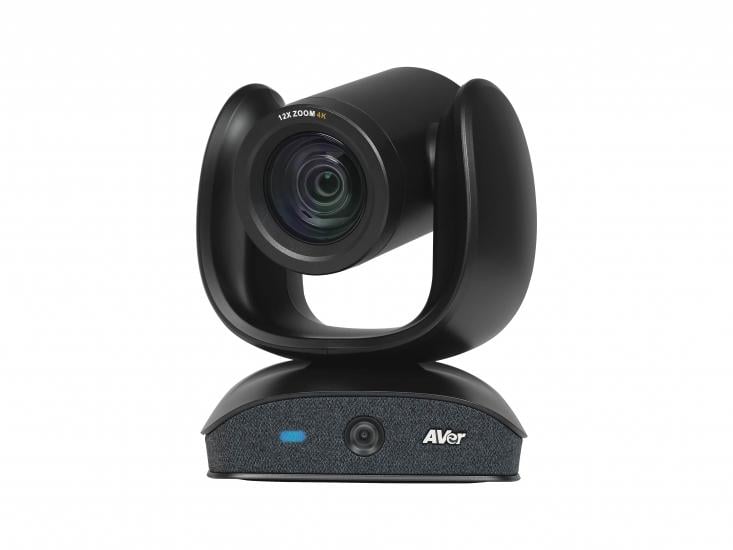 Конференц-камера AVer CAM570 12х Optical Zoom 2 об'єктиви 4K PTZ 12 х Omni Mic for tracking радіус 10 м PiP PoE Чорний