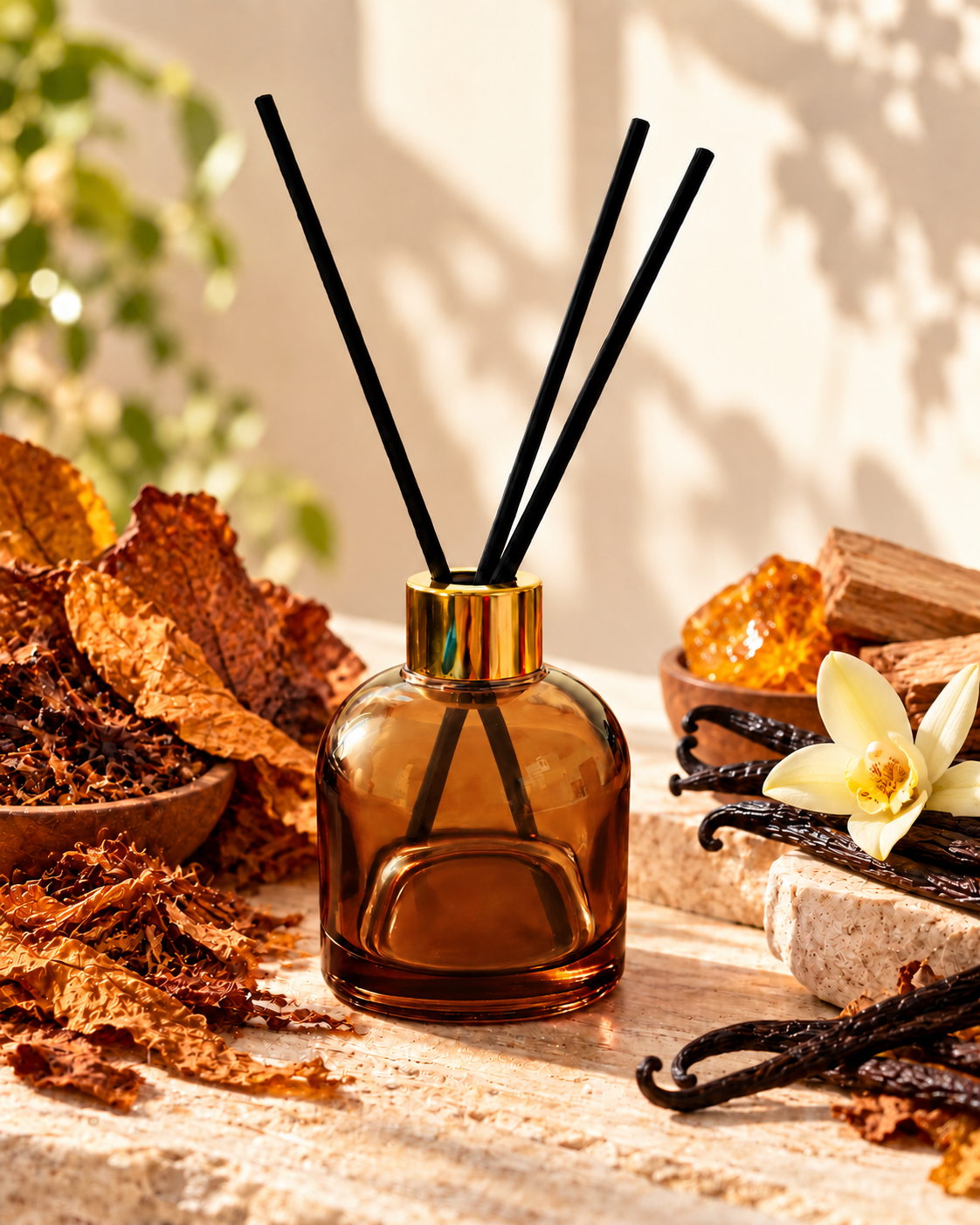 Аромадифузор цветочно-пряный с палочками Franterro Dome Vanilla Tobacco 100 мл (FRN-1135)
