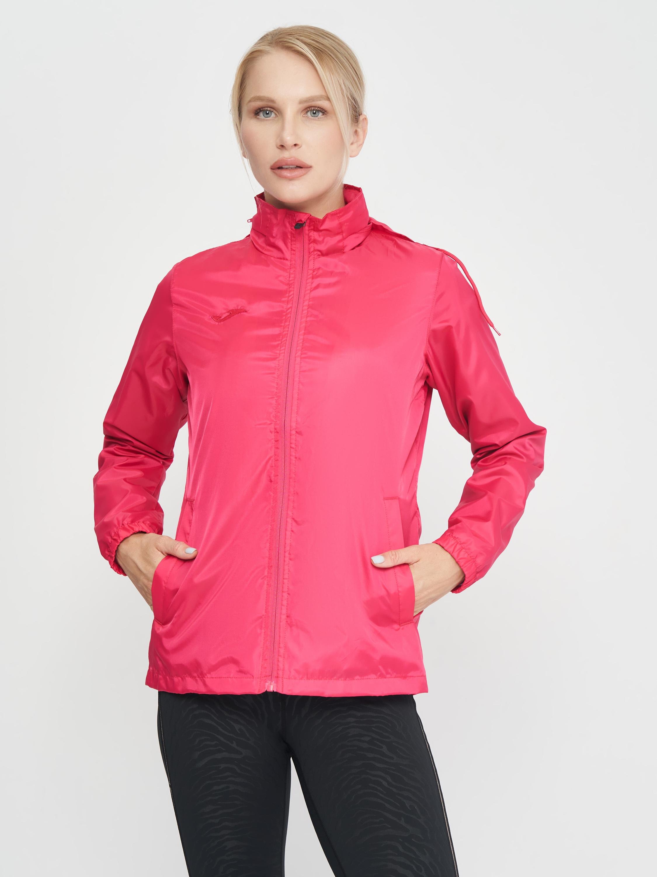 Куртка ветрозащитная Joma 900037.500 Rainjacket Galia L Fuchsia Woman (9995128745111) - фото 1