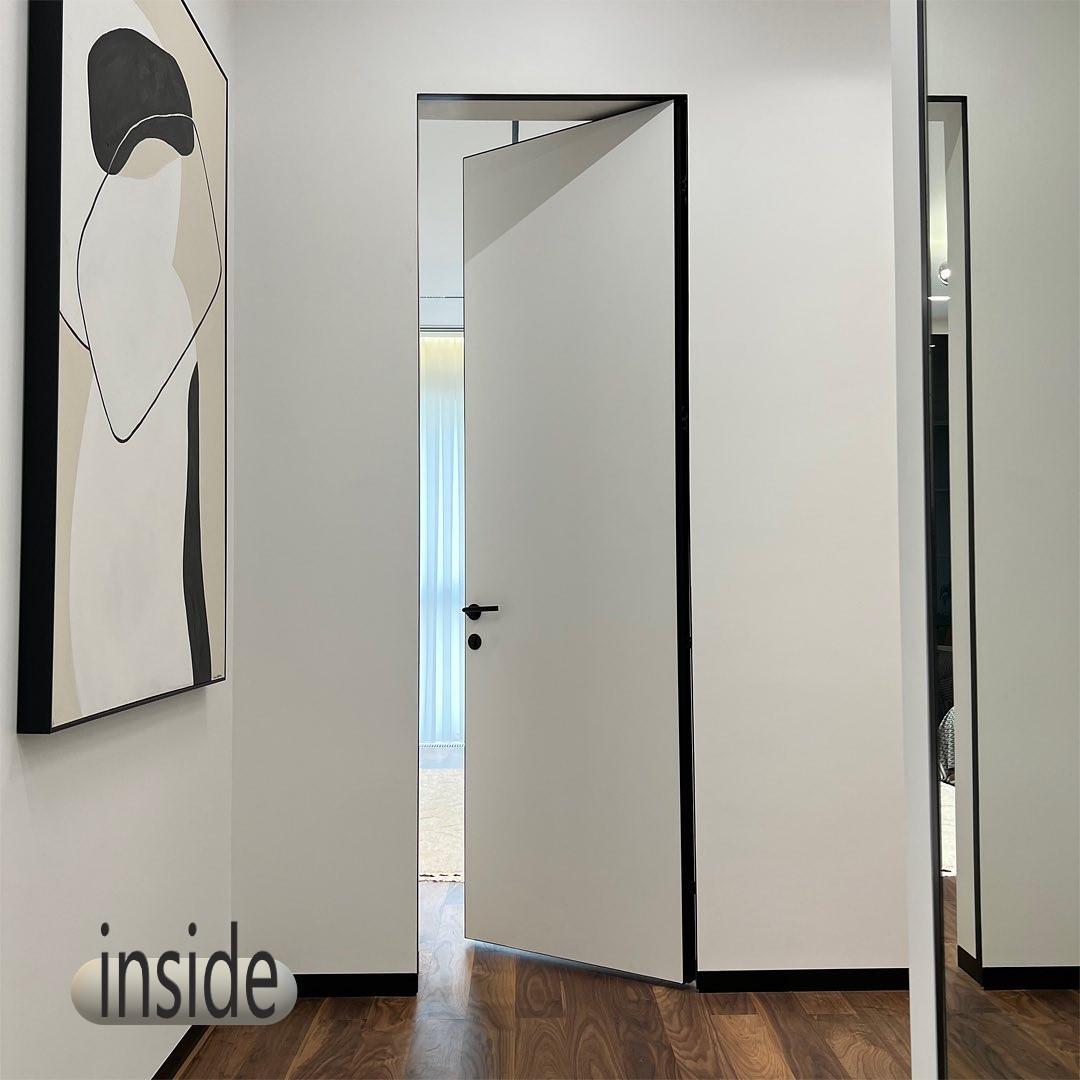 Двері прихованого монтажу під оздоблення на алюмінієвому каркасі 2000x700 мм (20793231) - фото 2