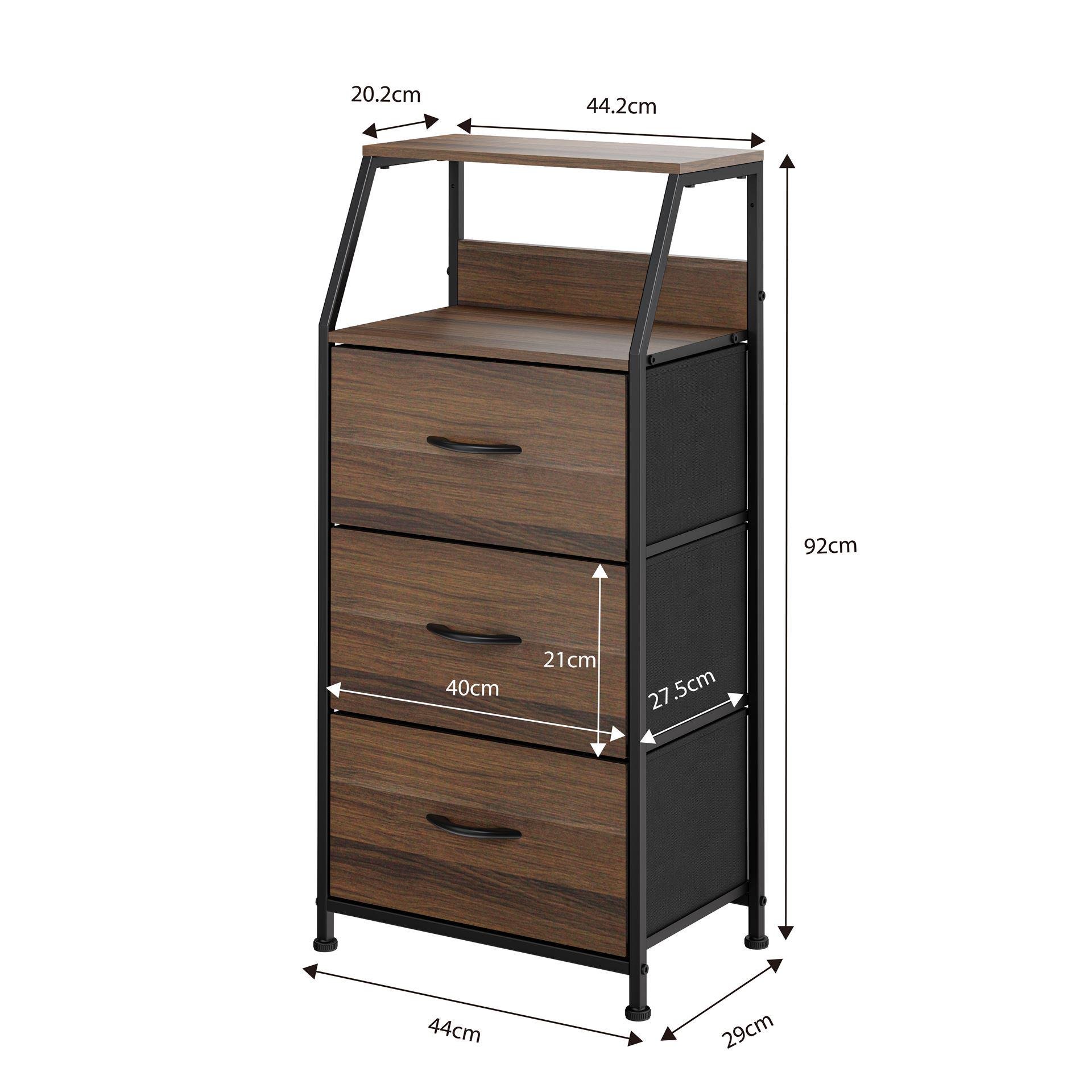 Комод Luminaria бытовой Коричневый (URBAN 3В) - фото 2