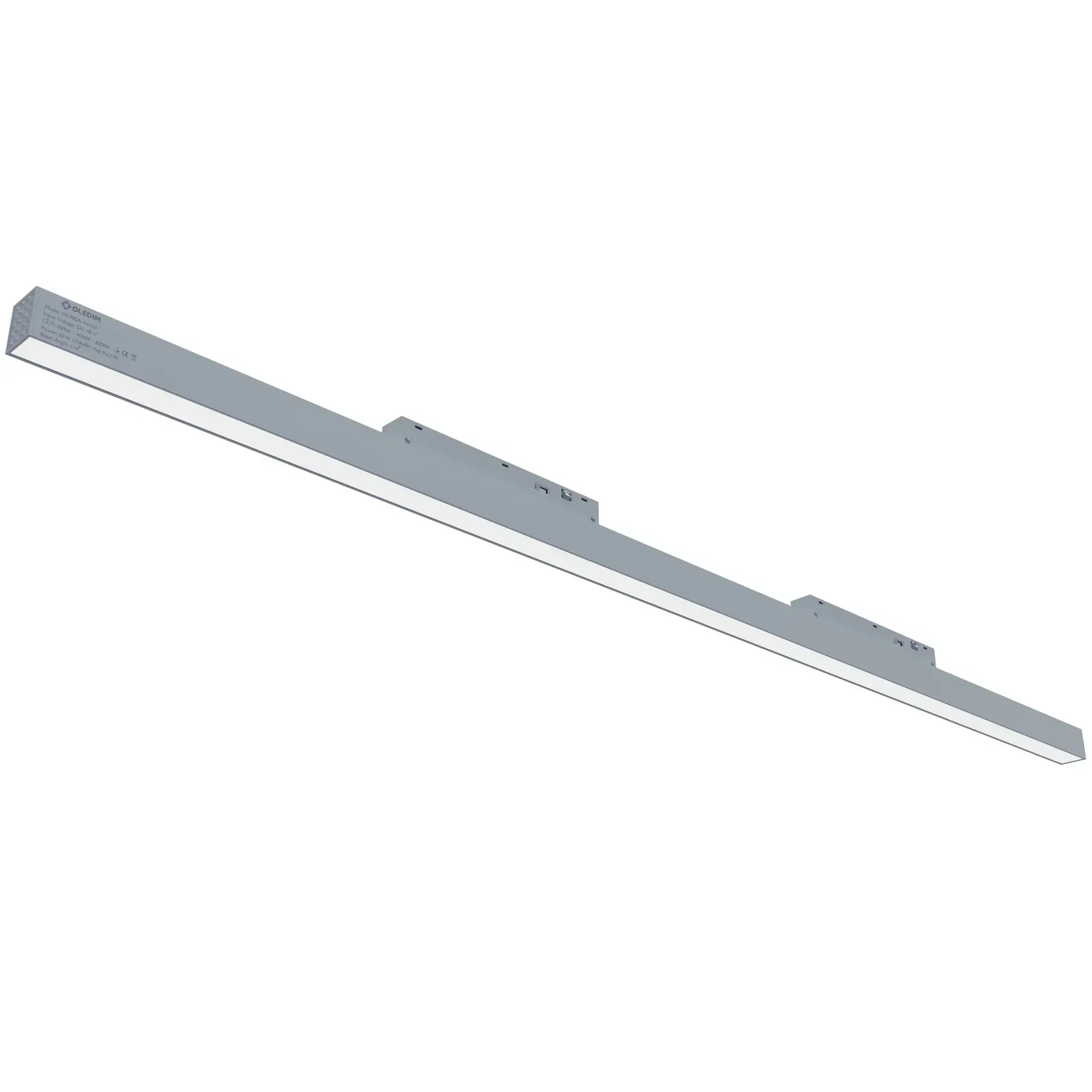 Светильник трековый магнитный OL900A 30W 3CCT 3000/4000/6000K Белый (33028566)