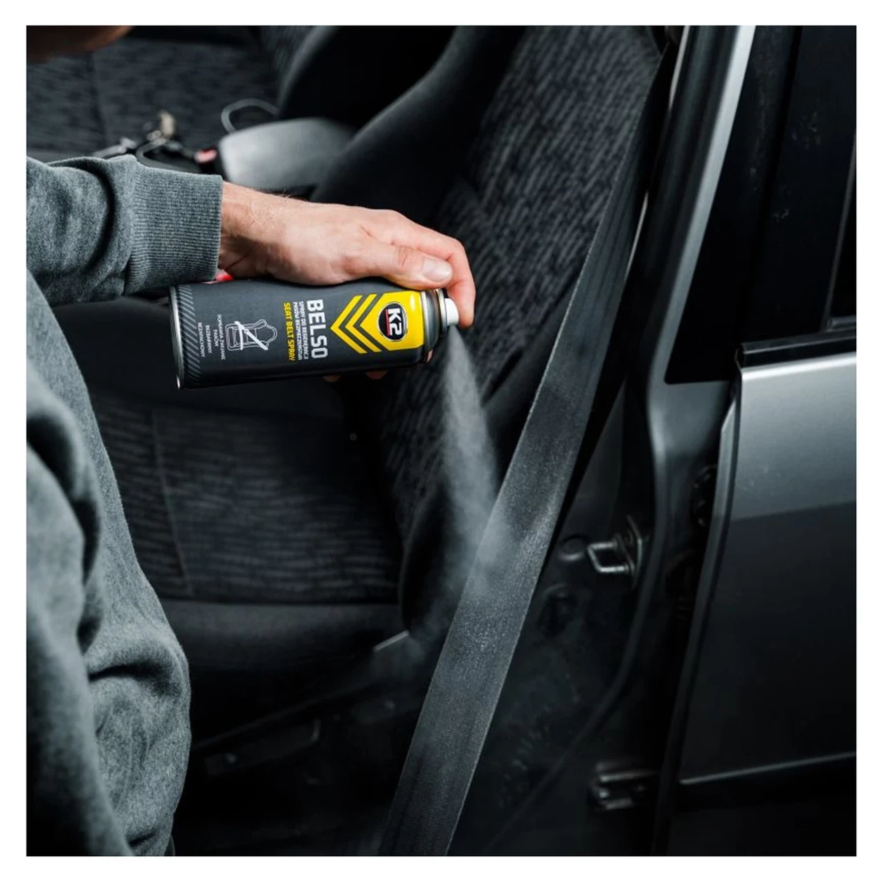 Мастило для ременів K2 Belso аерозоль Прозорий - фото 2 Мастило для ременів K2 Belso аерозоль Прозорий - фото 2