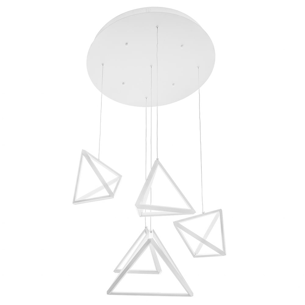 Люстра светодиодная Brille BR-937S/81W LED WH (23-494)