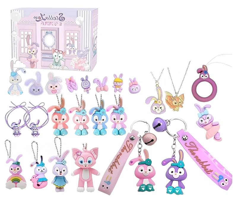 Адвент-календарь новогодний GL 60 с 24 сюрпризами/фигурками и аксессуарами (30408344)